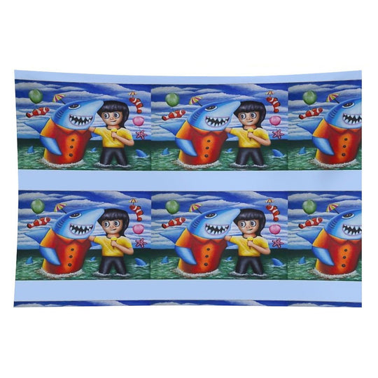 Go to The Sea with My Friends 02 Tapestry