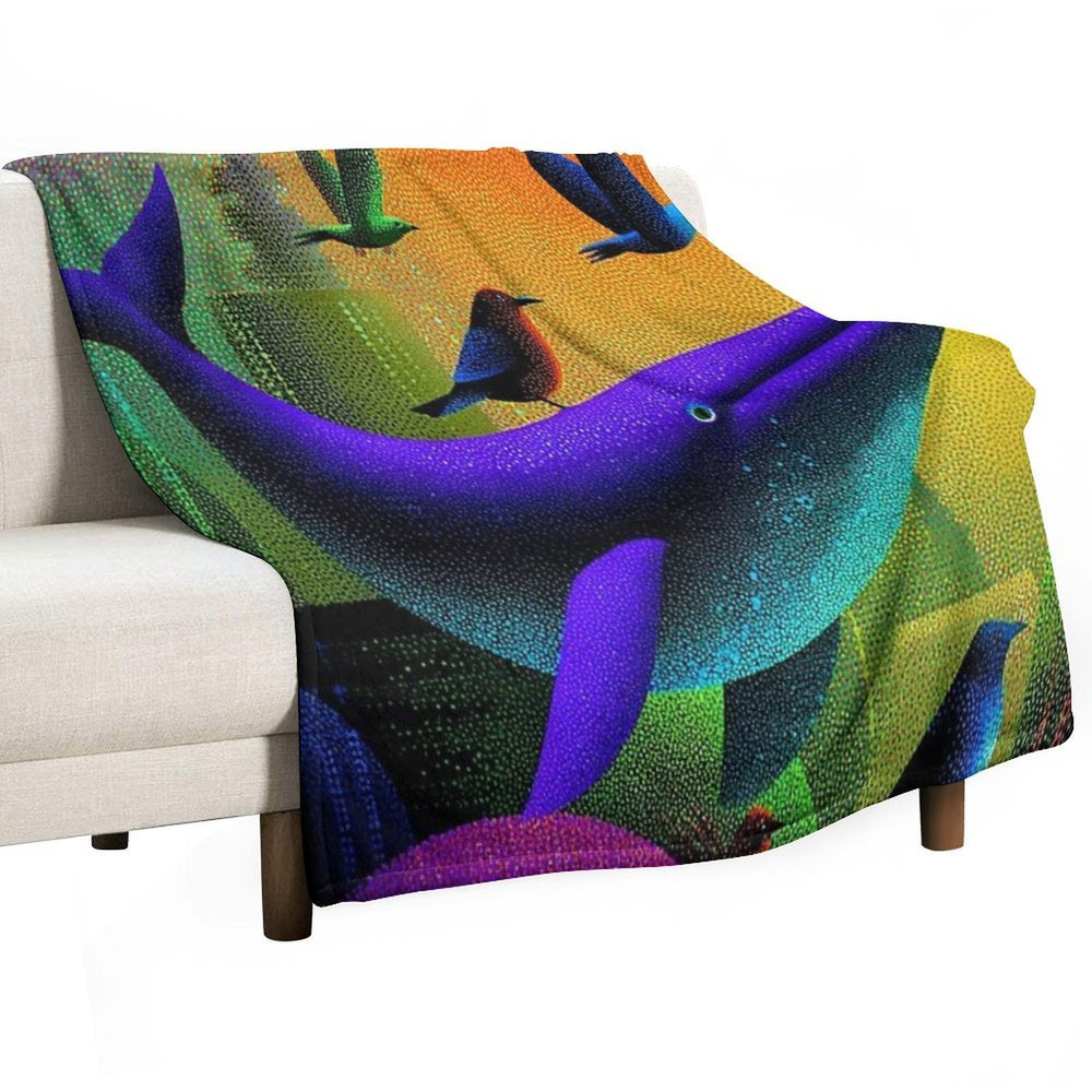 Ndoto Pop The Interconnected World Comfort Throw Blanket