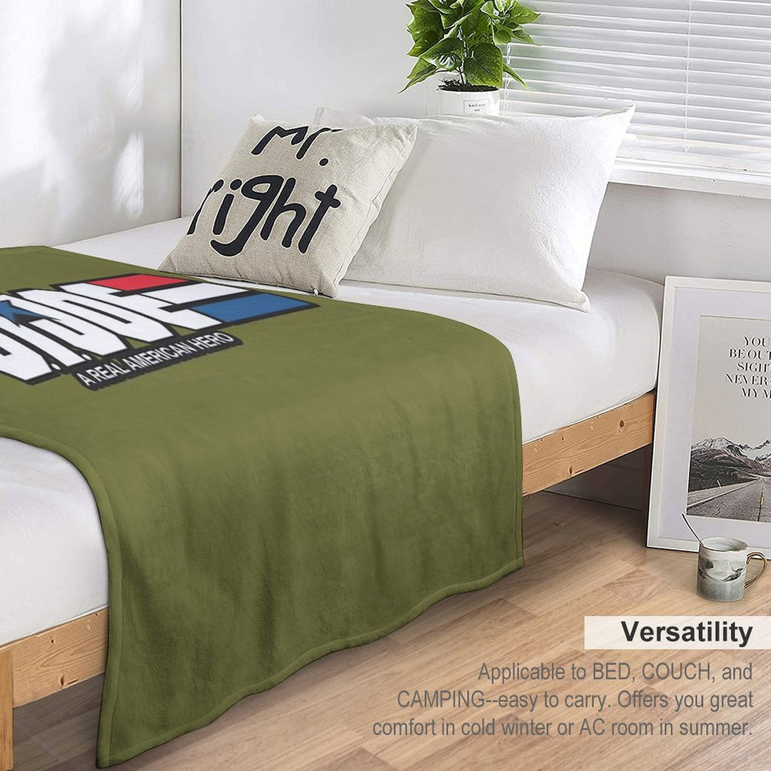 GiJoe Logo Travel-friendly Throw Blanket