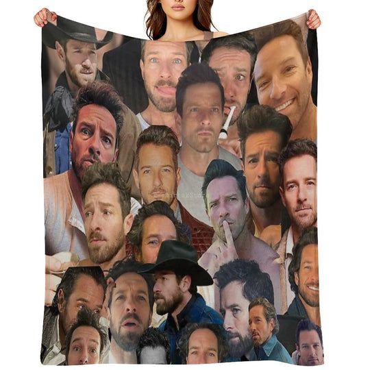 Ian Bohen Photo Collage All-season Throw Blanket