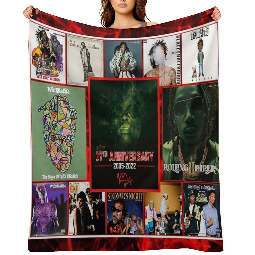 Greatest Albums 17th Anniversary 2005-2022 Lightweight Throw Blanket