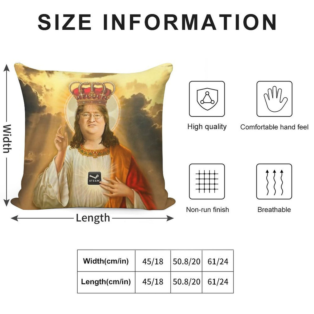 Gaben Soft Luxury Feel Throw Pillow