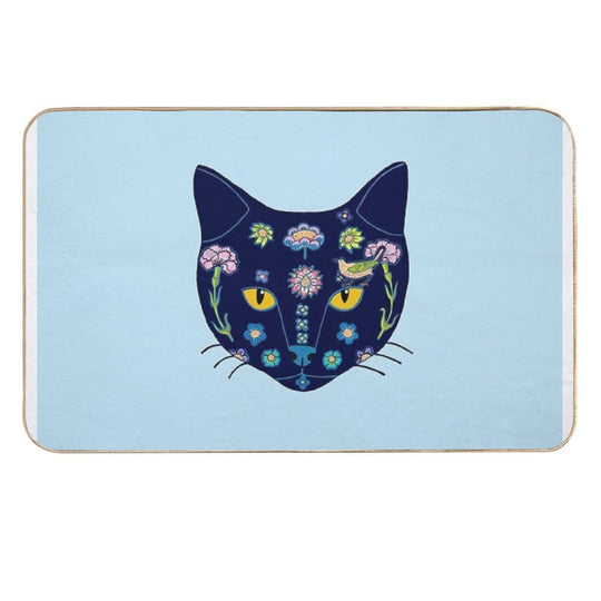 Moon Cat  Toxin-Free Bath Mat