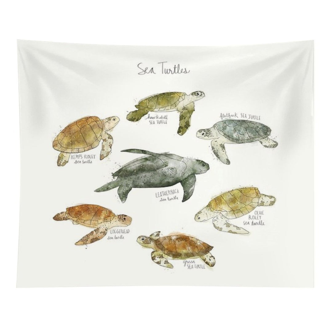 Sea Turtles Tapestry