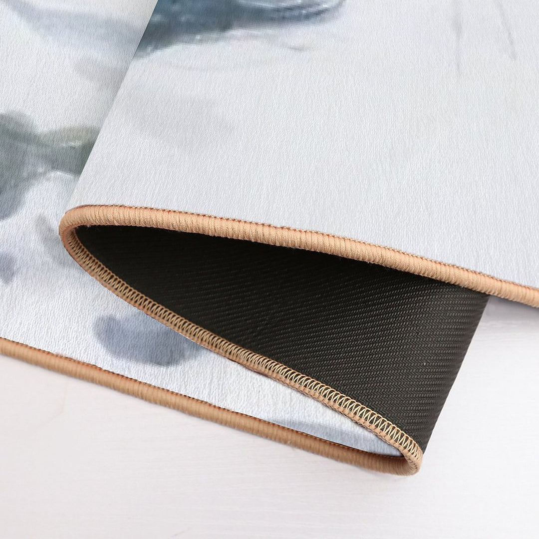 Jo Sketching at Good Harbour Beach   1923 by Edward Hopper  Easy To Clean Bath Mat