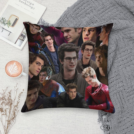 Andrew Spider Garfield Man Soft Shrink-Resistant Throw Pillow