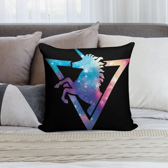 Galaxy Unicorn Soft Ultra-Soft Texture Throw Pillow