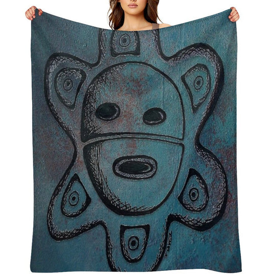 Taino Sun Comfort Throw Blanket