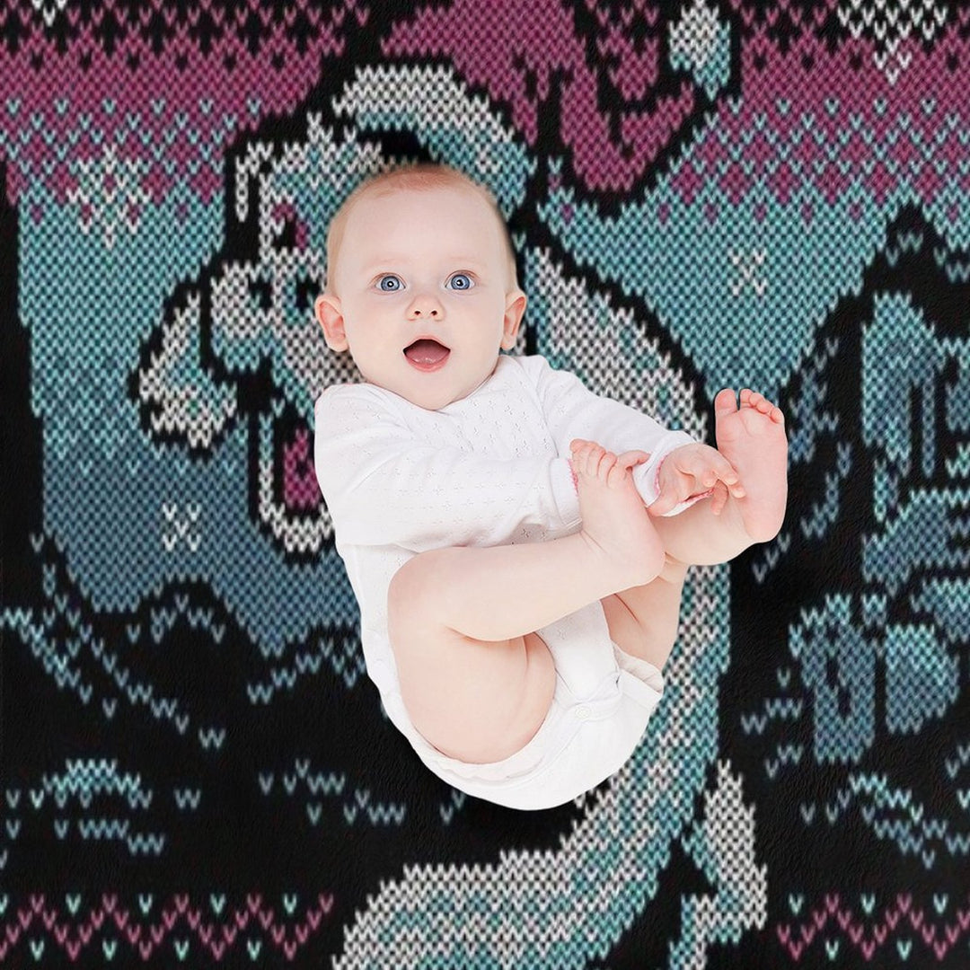 Neverending Christmas Anti-pilling Throw Blanket