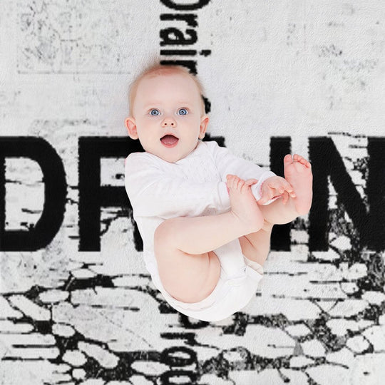 Drain Gang Logo Merch Lightweight Throw Blanket