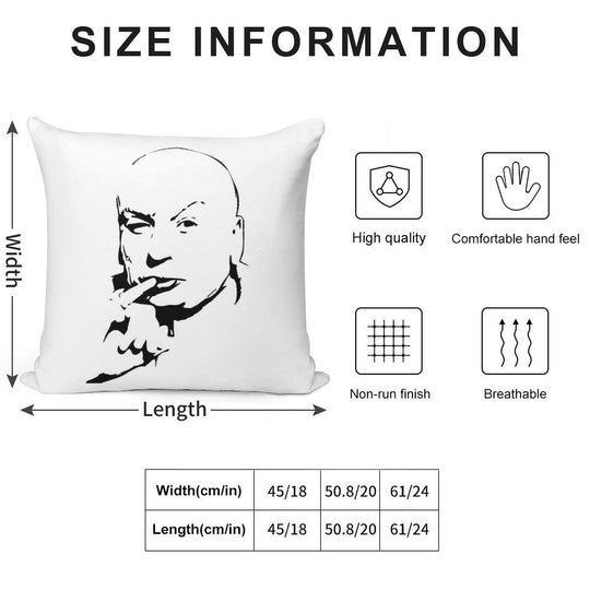Austin Powers - Dr Evil Soft Warmth Comfort Throw Pillow