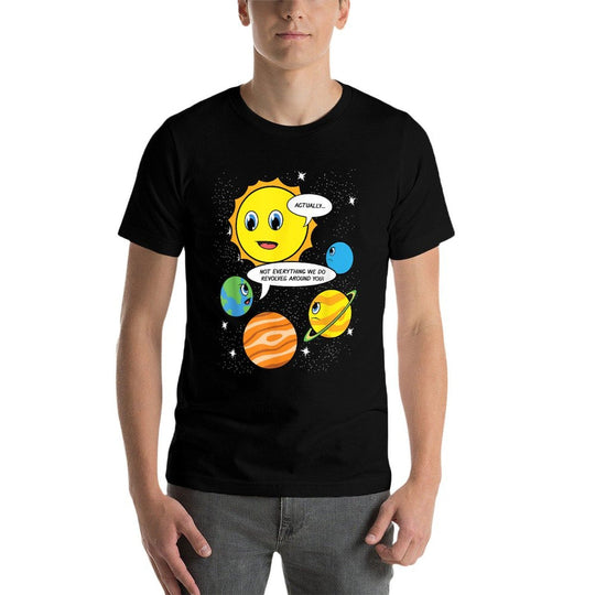 Earth Sun Moon for A Space Fan  Lightweight T-Shirt
