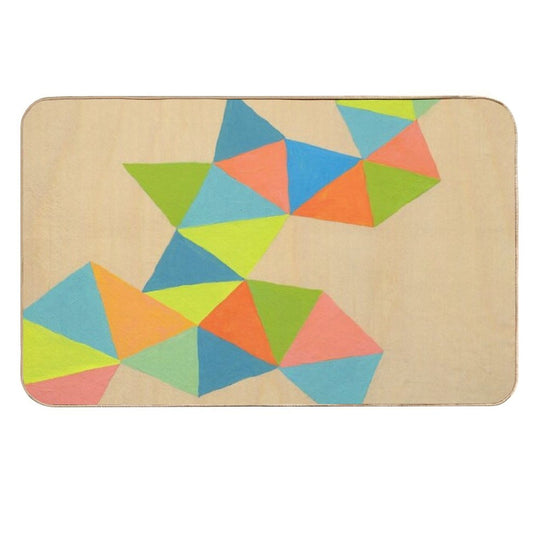 Shapes at A Cellular Level 3  Long-Lasting Bath Mat