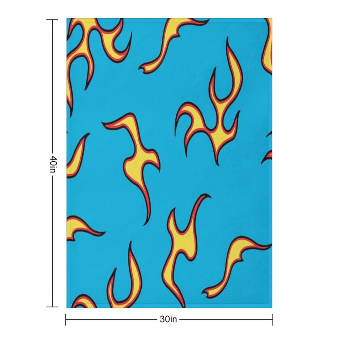 GOLFWANG Flames Quick-dry Throw Blanket