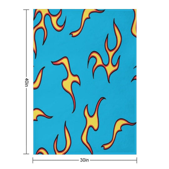 GOLFWANG Flames Quick-dry Throw Blanket