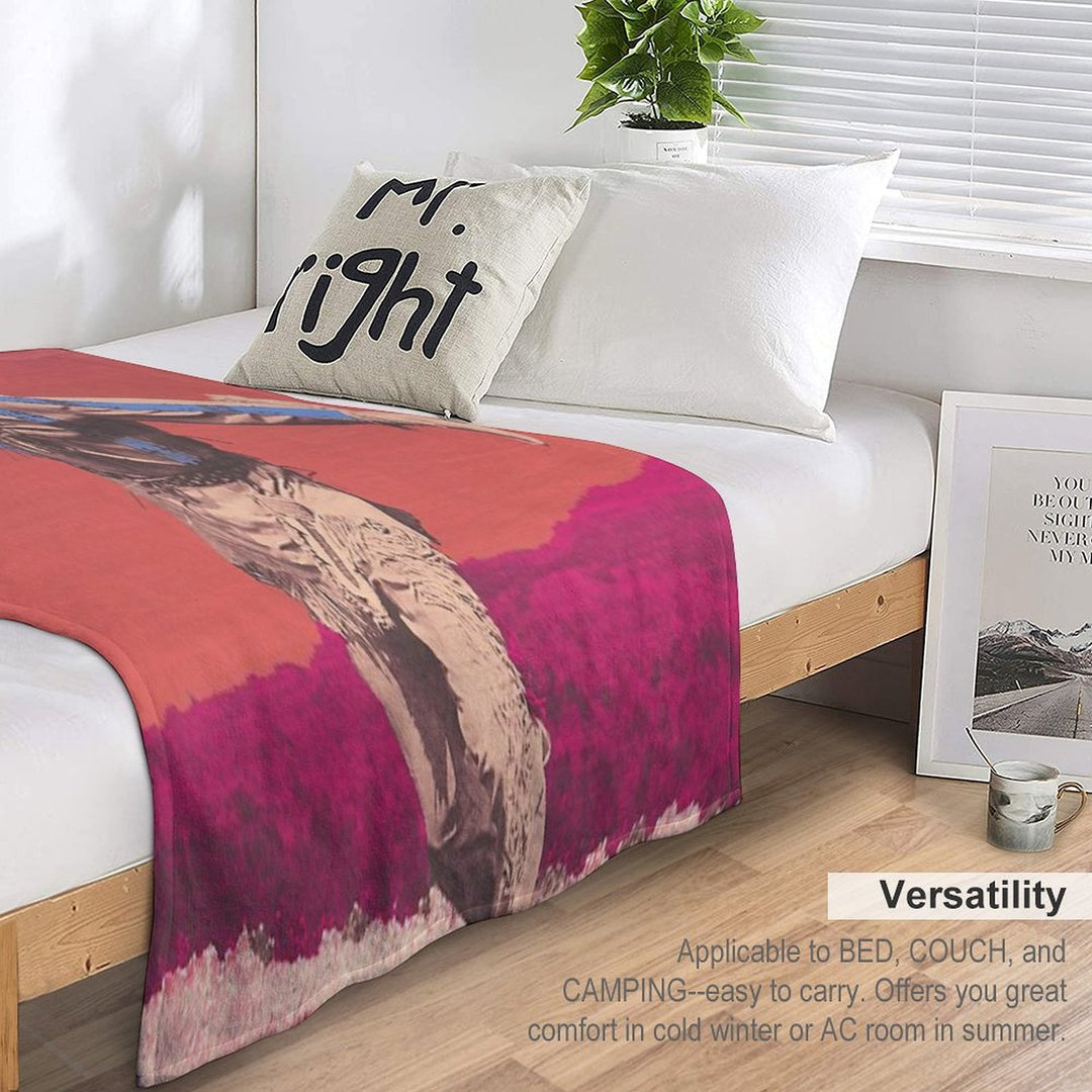 Winnetou, Chief of The Apaches, Karl May Film Shrink-resistant Throw Blanket