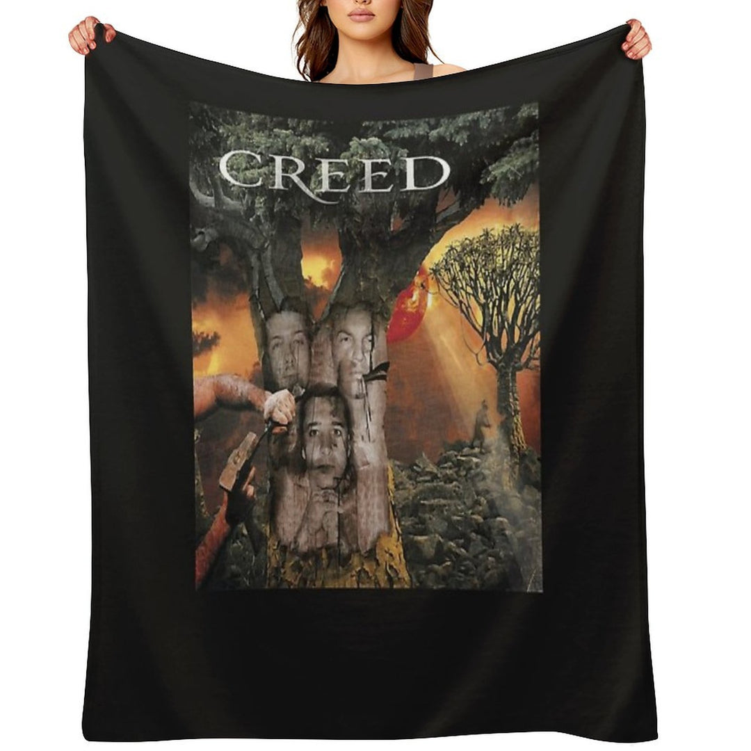 Creed Weathered Shrink-resistant Throw Blanket