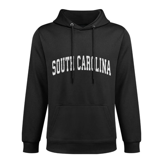 South Carolina SC Retro Vintage Athletic Sports Red Design Moisture-Wicking Hoodie