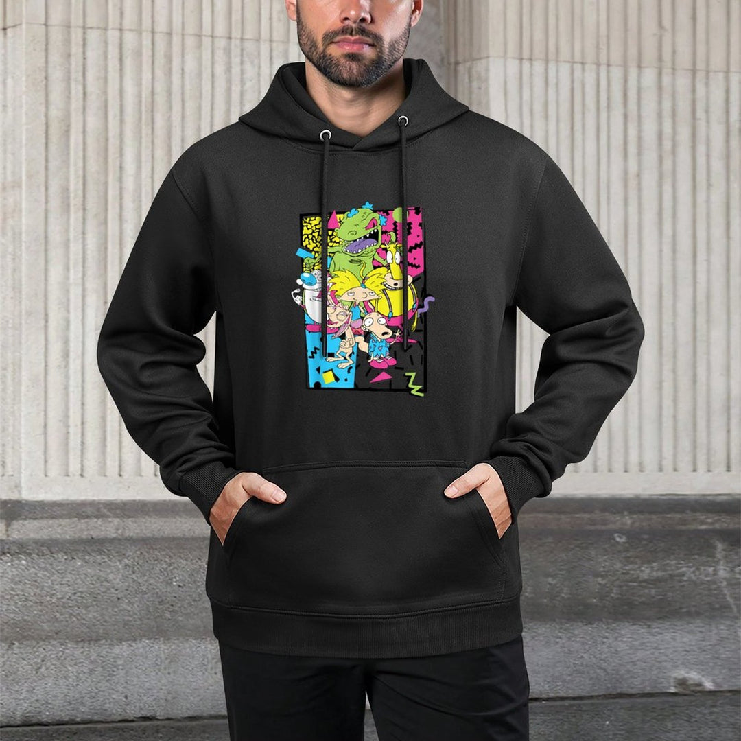 Nickelodeon Retro 90s Nick Party Cotton-Polyester Blend Hoodie
