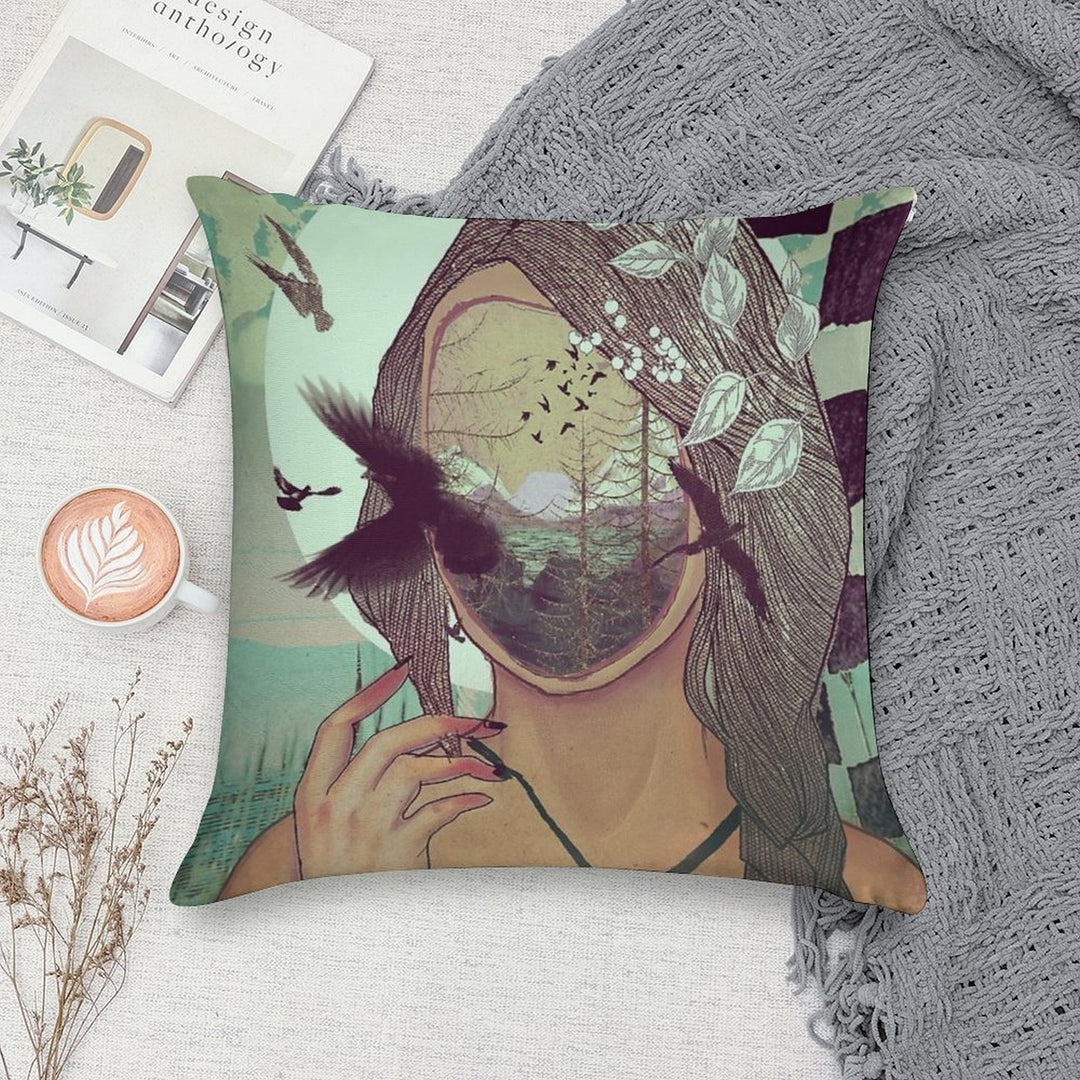 MOOD Soft Fade-Resistant Throw Pillow