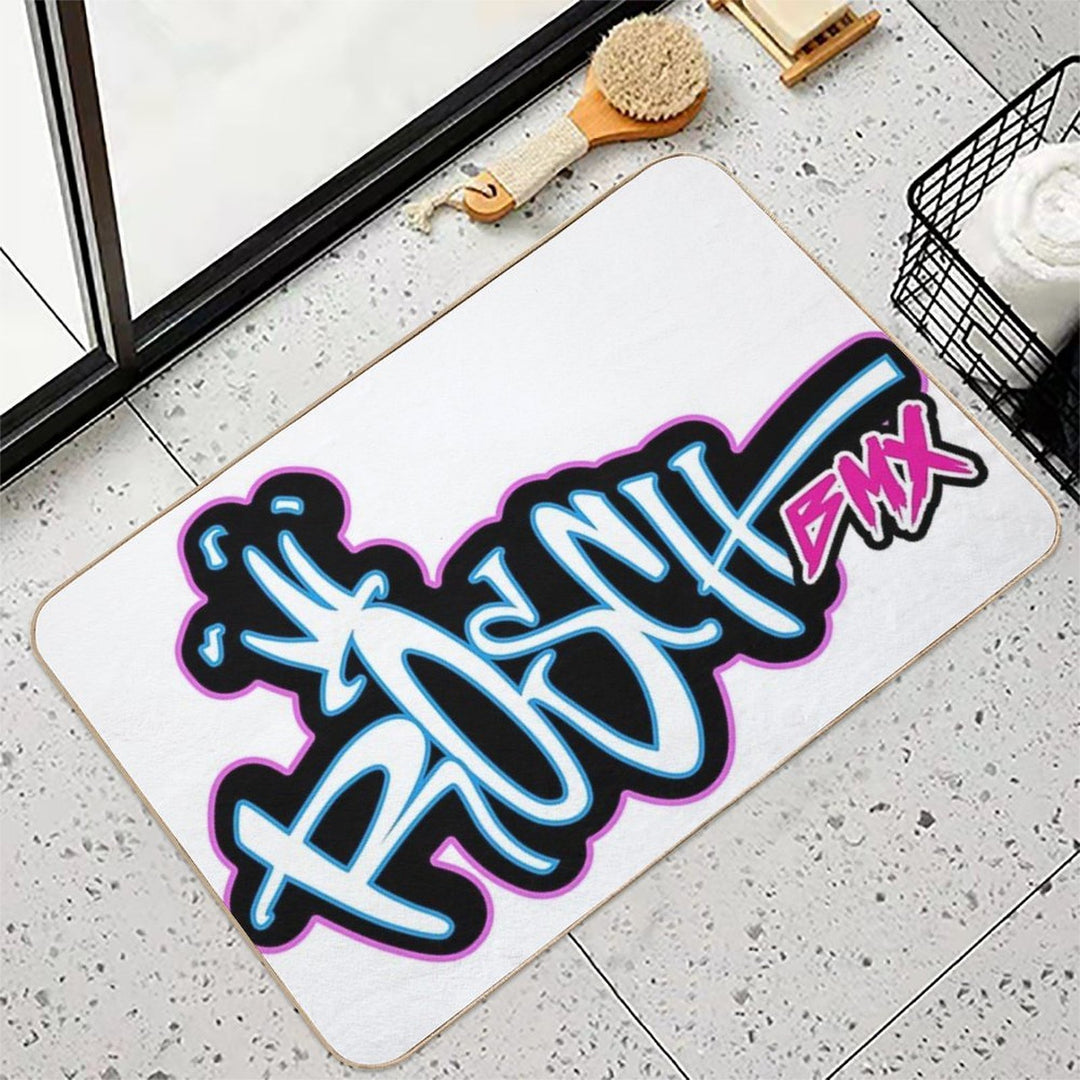 Rosch BMX Graffiti  Absorbent Bath Mat