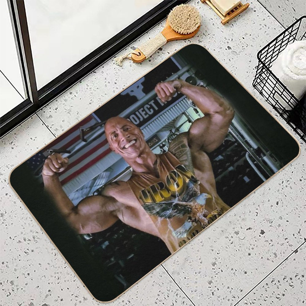 Dwayne Johnson  Anti-Trip Bath Mat