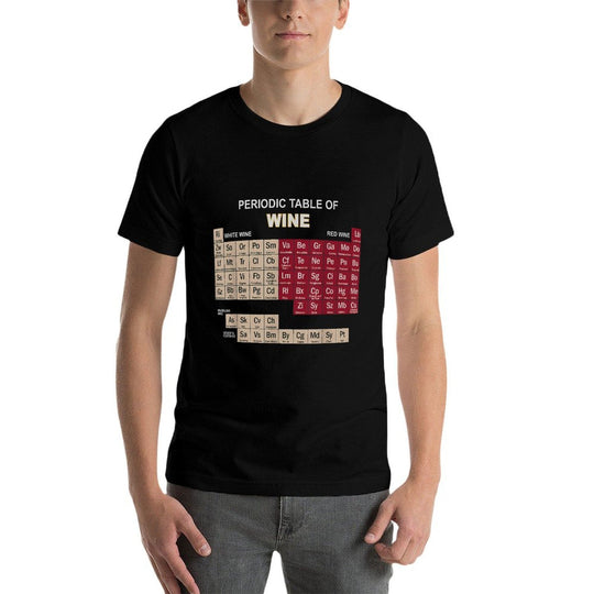 Funny Wines Periodic Table Of Elements Gifts  Soft T-Shirt