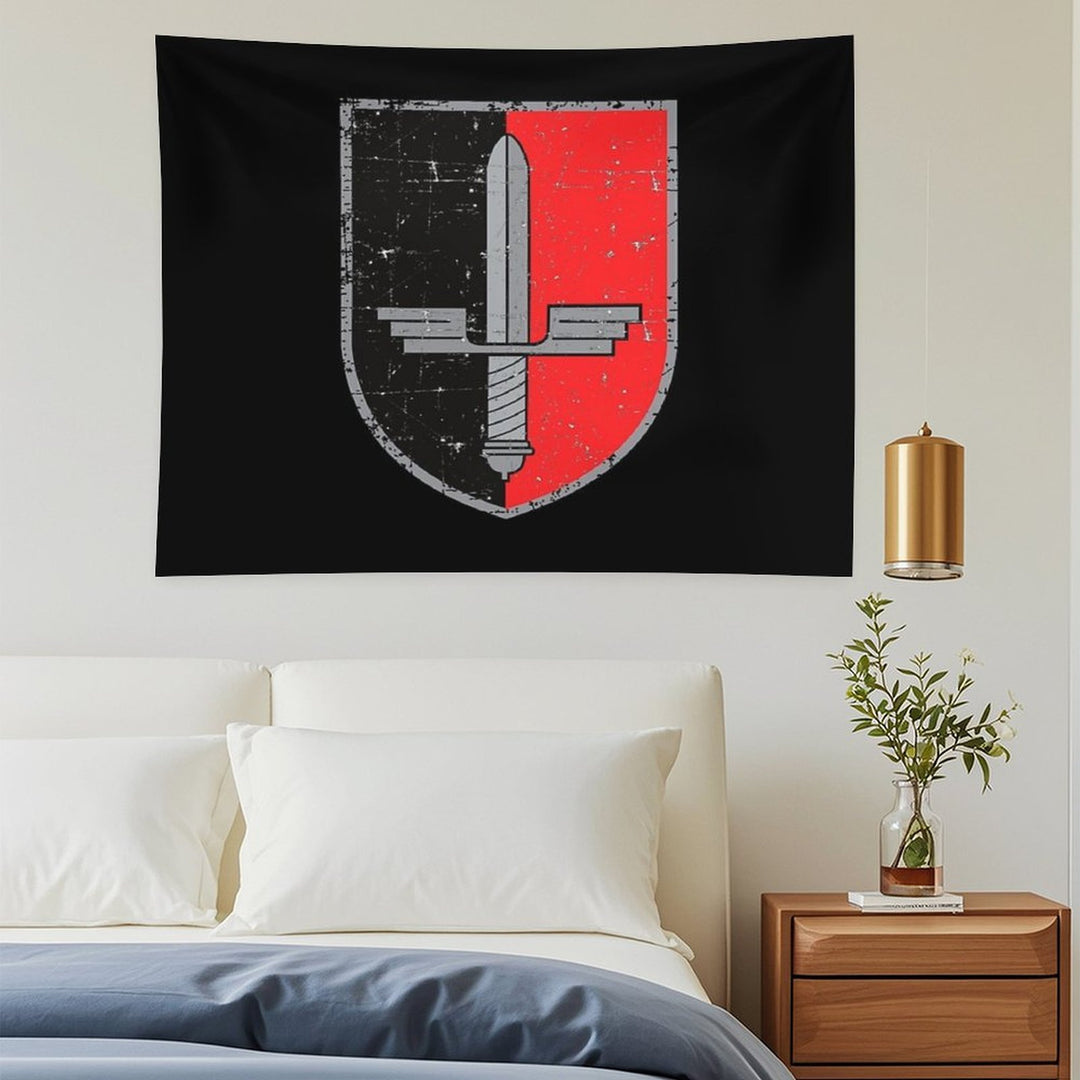 Luftwaffe - JG 52 Jagdgeschwader 52 - Grunge Style Tapestry