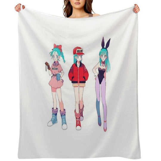 Bulma Girls All-season Throw Blanket