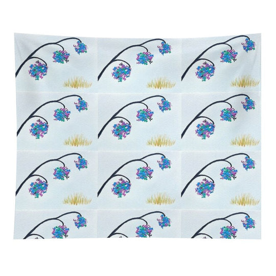 Letter Flower Tapestry