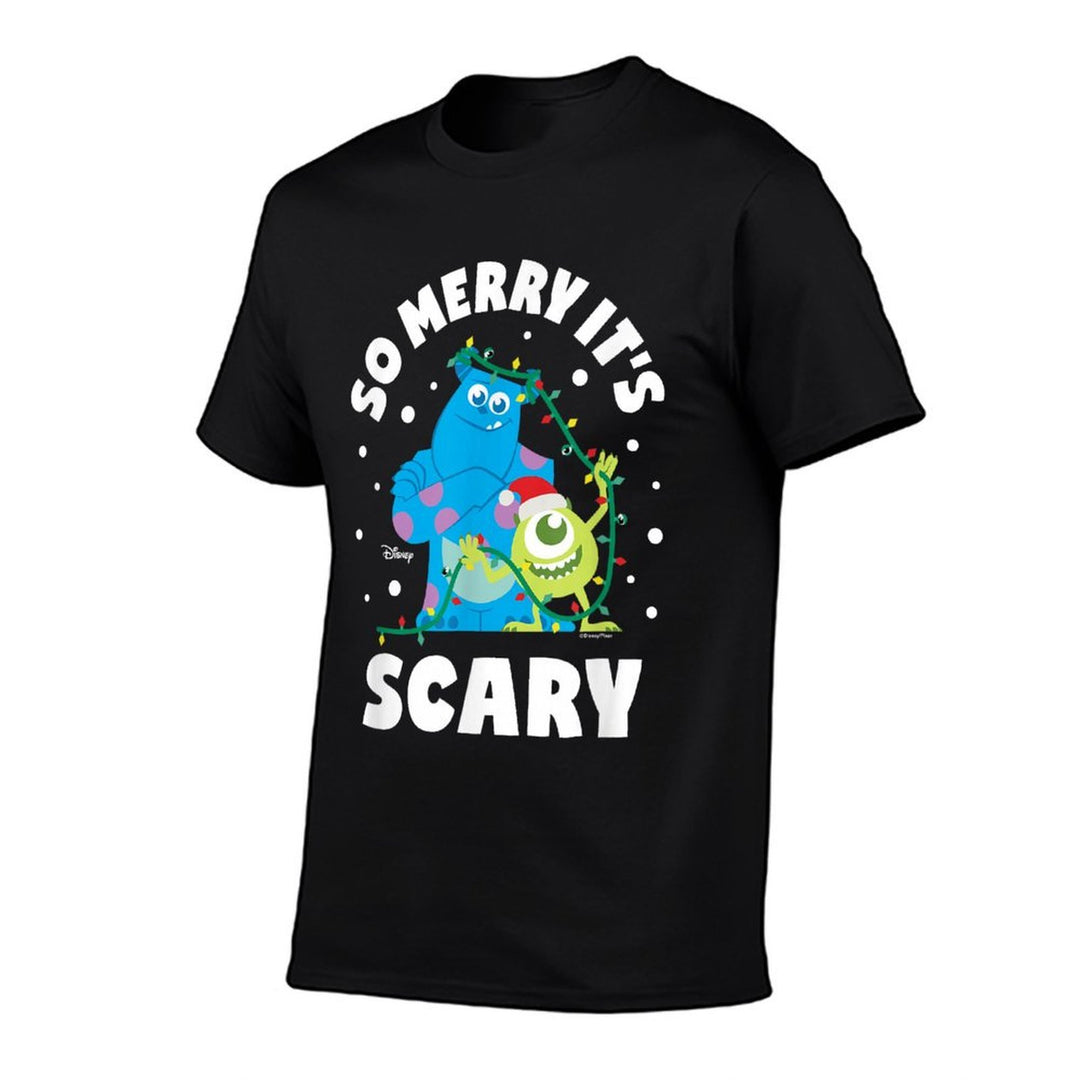 Monsters Inc - So Merry Its Scary  Easy-care T-Shirt