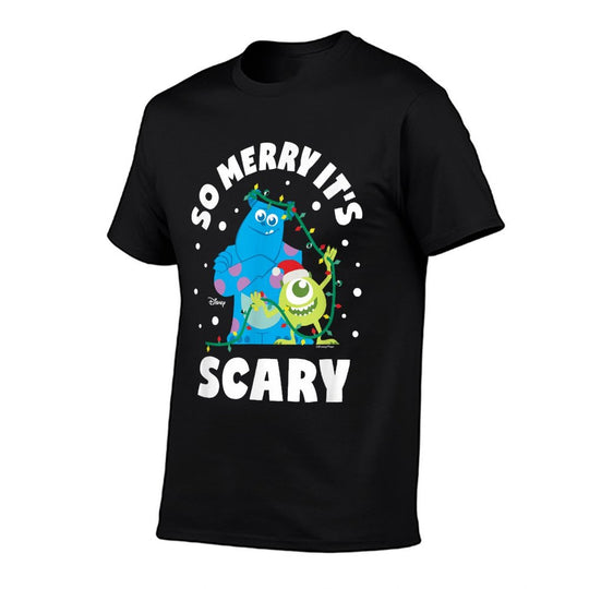 Monsters Inc - So Merry Its Scary  Easy-care T-Shirt