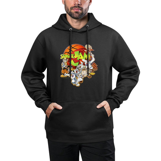 Space Jam Classic Looney Tunes Group Jam Versatile Streetwear Hoodie