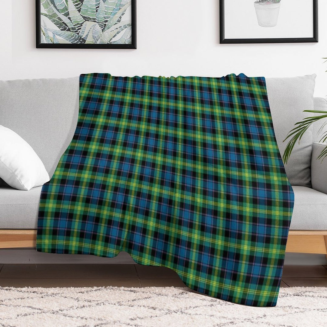 Clan Watson Tartan Velvety-soft Throw Blanket