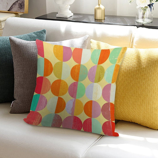 Sunrise Soft Skin-Friendly Throw Pillow