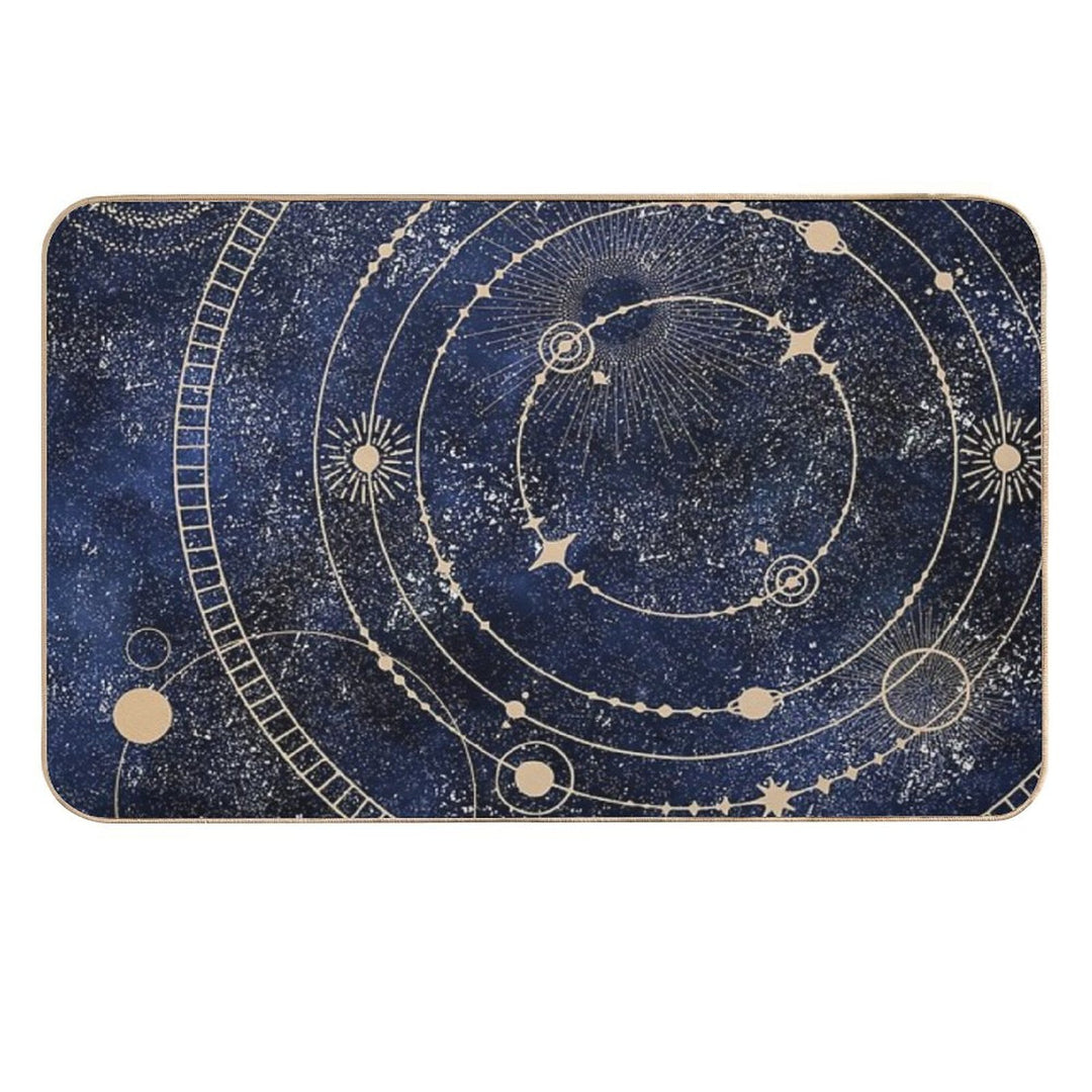 Mystic Celestial Skies  Pet-Safe Bath Mat