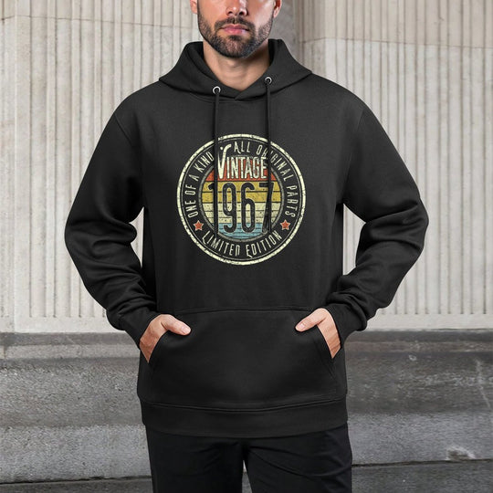 55 Years Old Vintage 1967 Limited Edition 55th Birthday Moisture-Wicking Hoodie