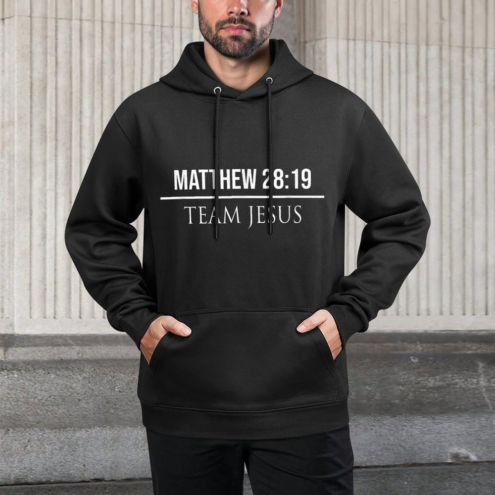 Matthew 2819 Christian Bible Verses Jesus Christs Gifts Moisture-Wicking Hoodie