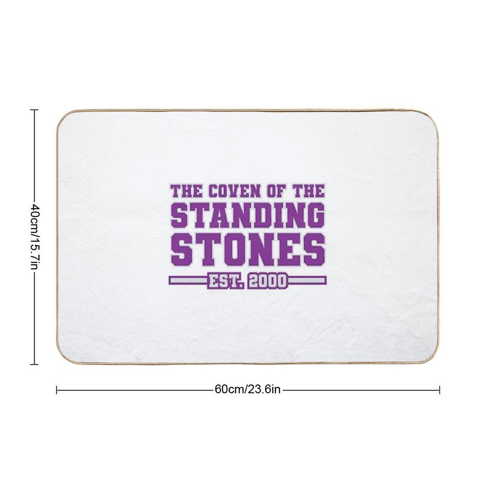 Standing Stones Varsity  Repositionable Bath Mat