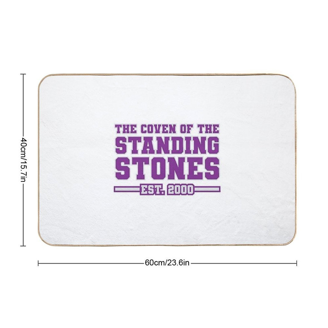 Standing Stones Varsity  Repositionable Bath Mat