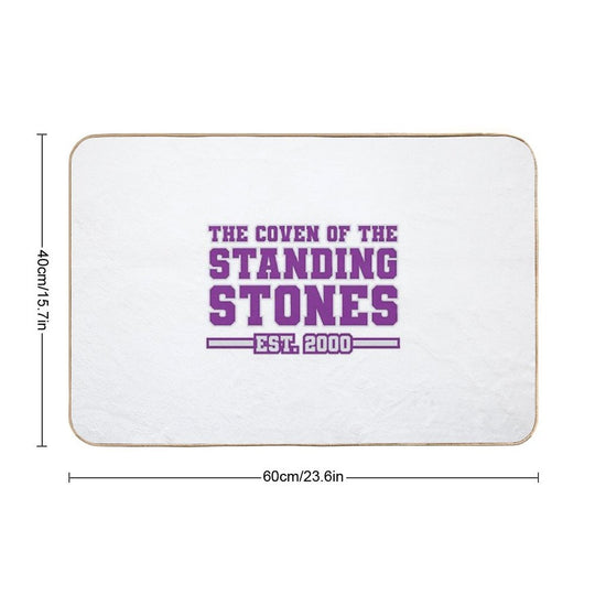 Standing Stones Varsity  Repositionable Bath Mat