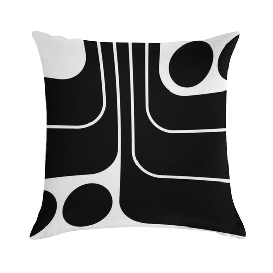 Retro Geometric Design 629 Soft Style Accent Throw Pillow