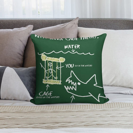 Farewell And Adieu... Soft Short Plush Fabric Throw Pillow