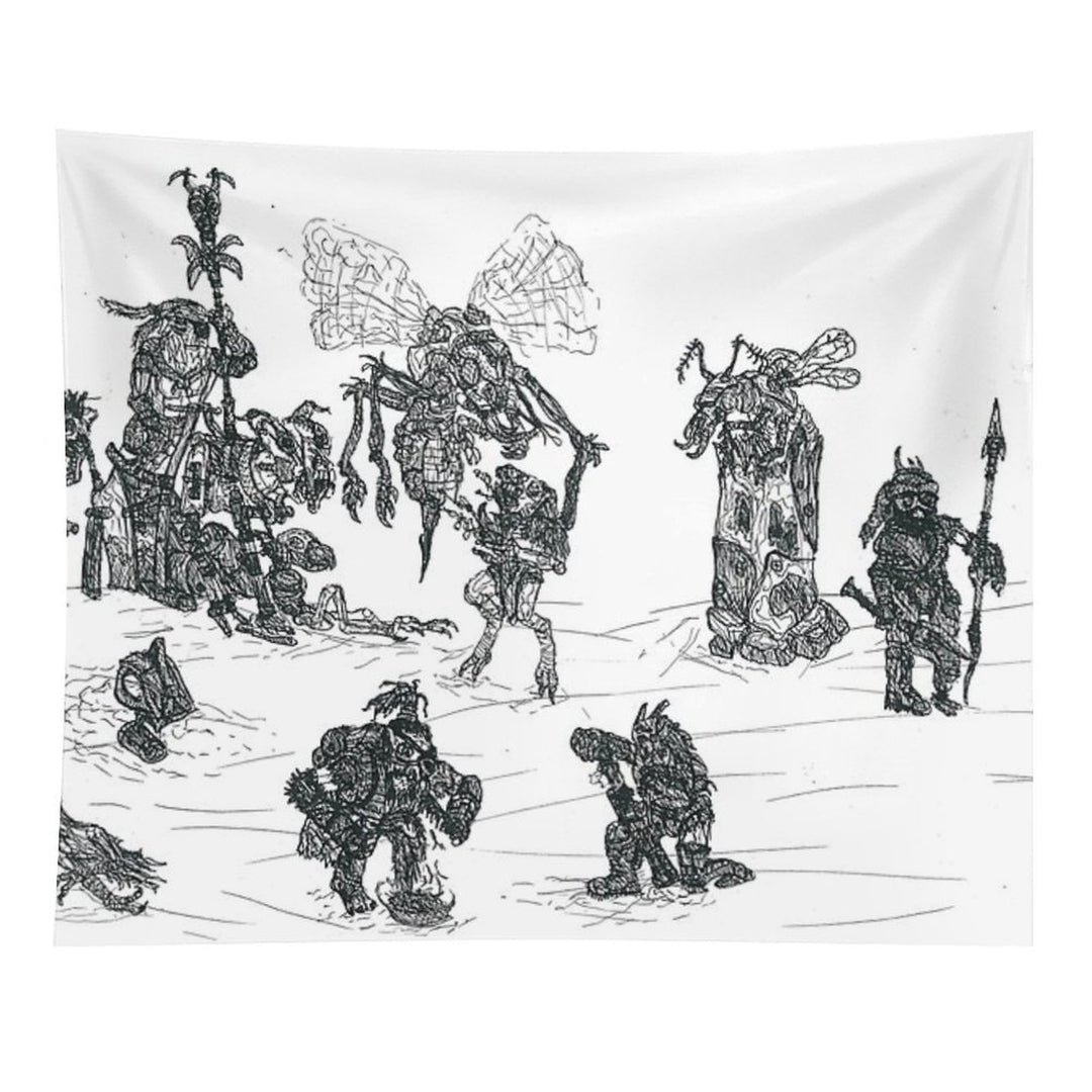 The Bug Lord Tapestry