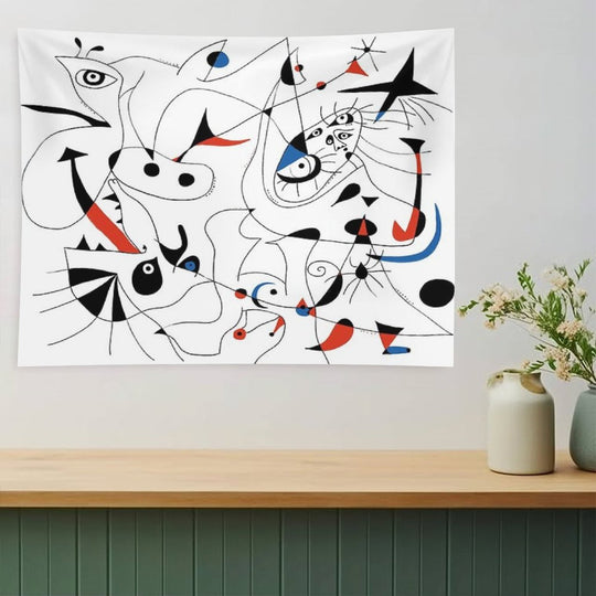 Joan Mirò #5 Tapestry