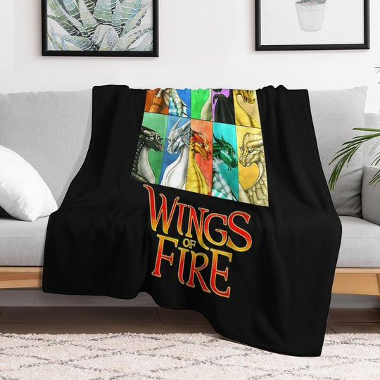 Wings Of Fire - All Together Men Women Kids Shrink-resistant Throw Blanket