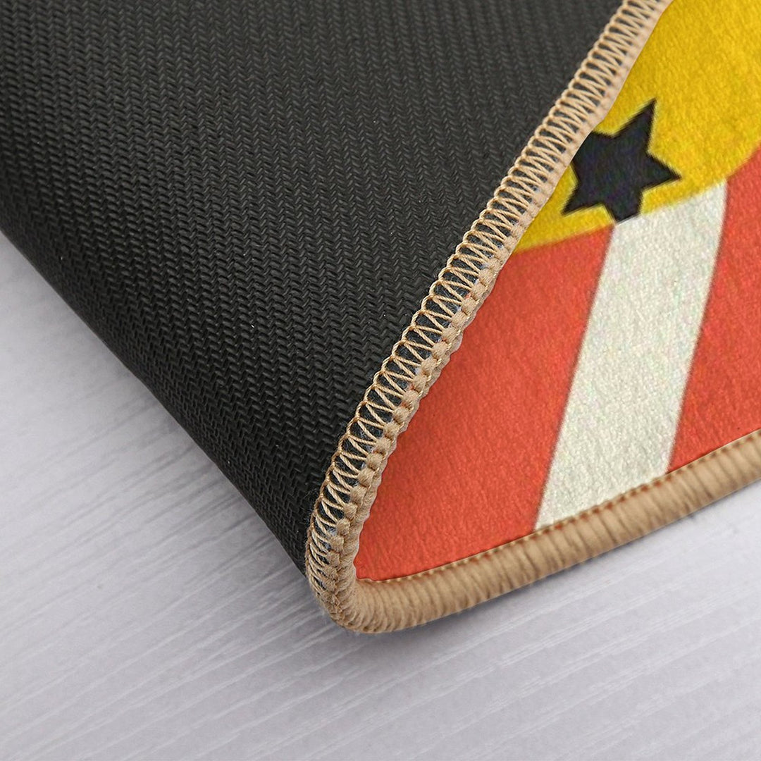 Modern Art Print  Pet-Safe Bath Mat