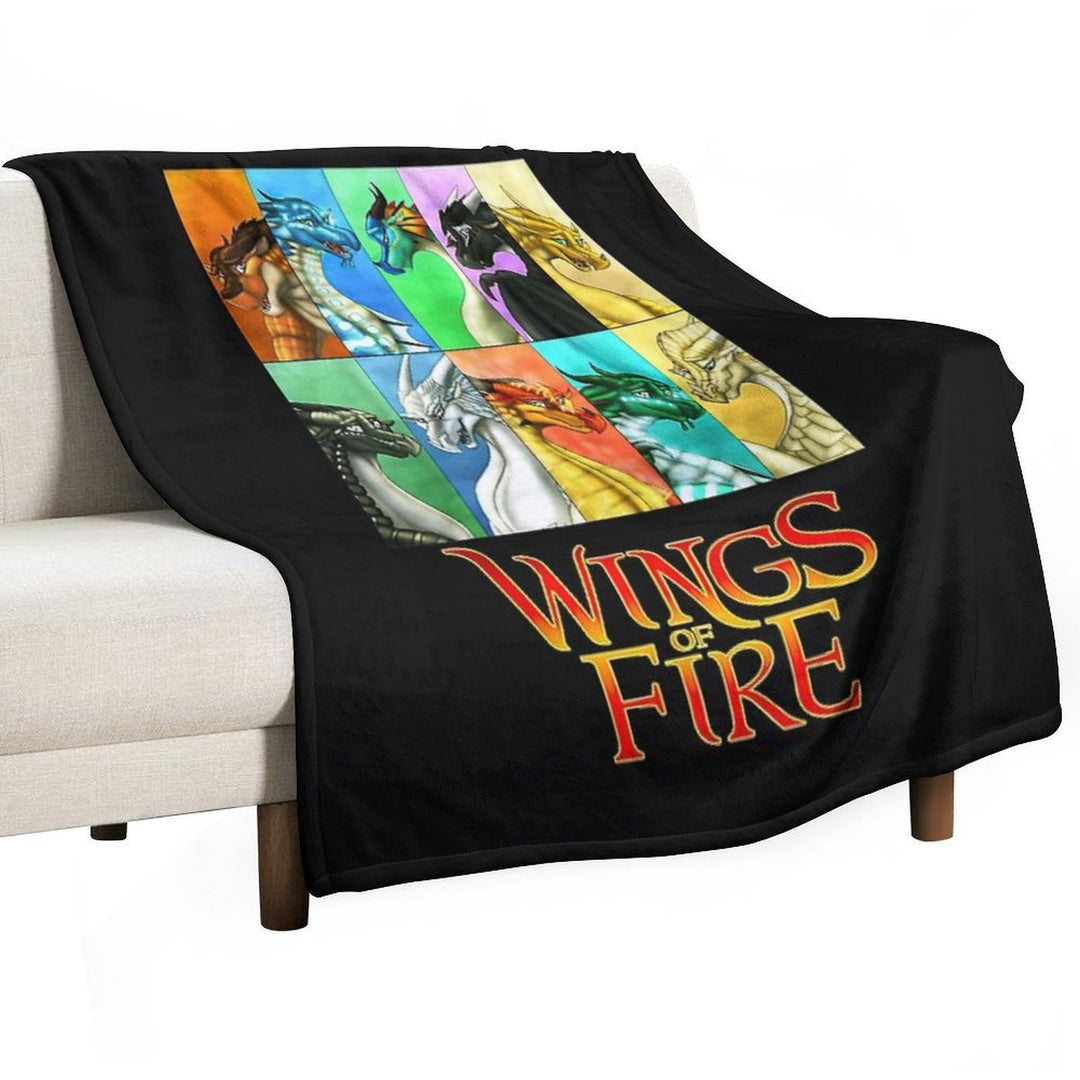 Wings Of Fire - All Together Men Women Kids Shrink-resistant Throw Blanket