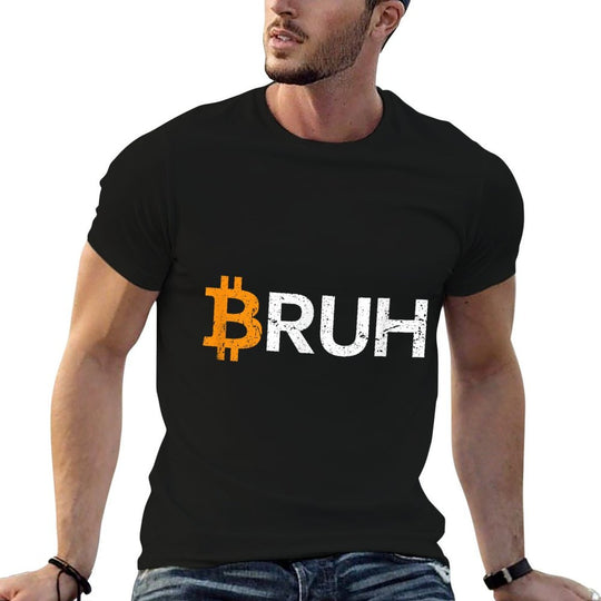 Bitcoin Bruh Funny Bitcoin  Classic T-Shirt