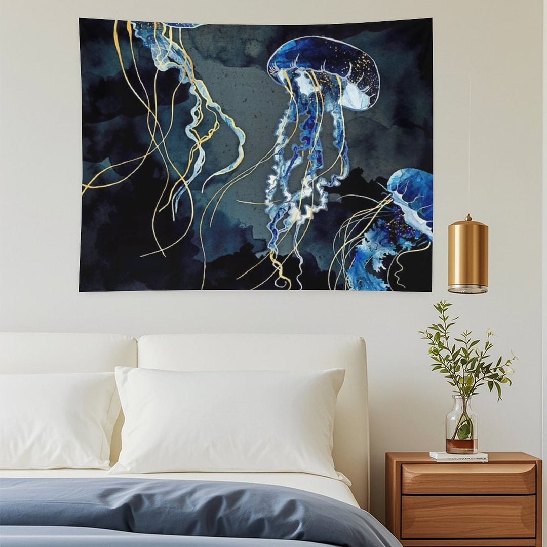 Metallic Ocean III Tapestry